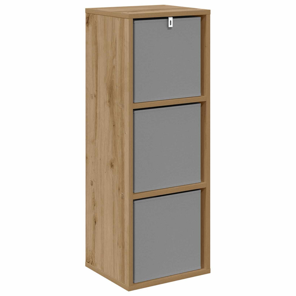 Sideboard mit Schubladen Artisan-Eiche 30,5 x 27 x 84,5 cm