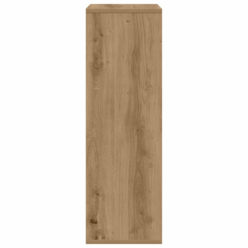 Sideboard mit Schubladen Artisan-Eiche 30,5 x 27 x 84,5 cm