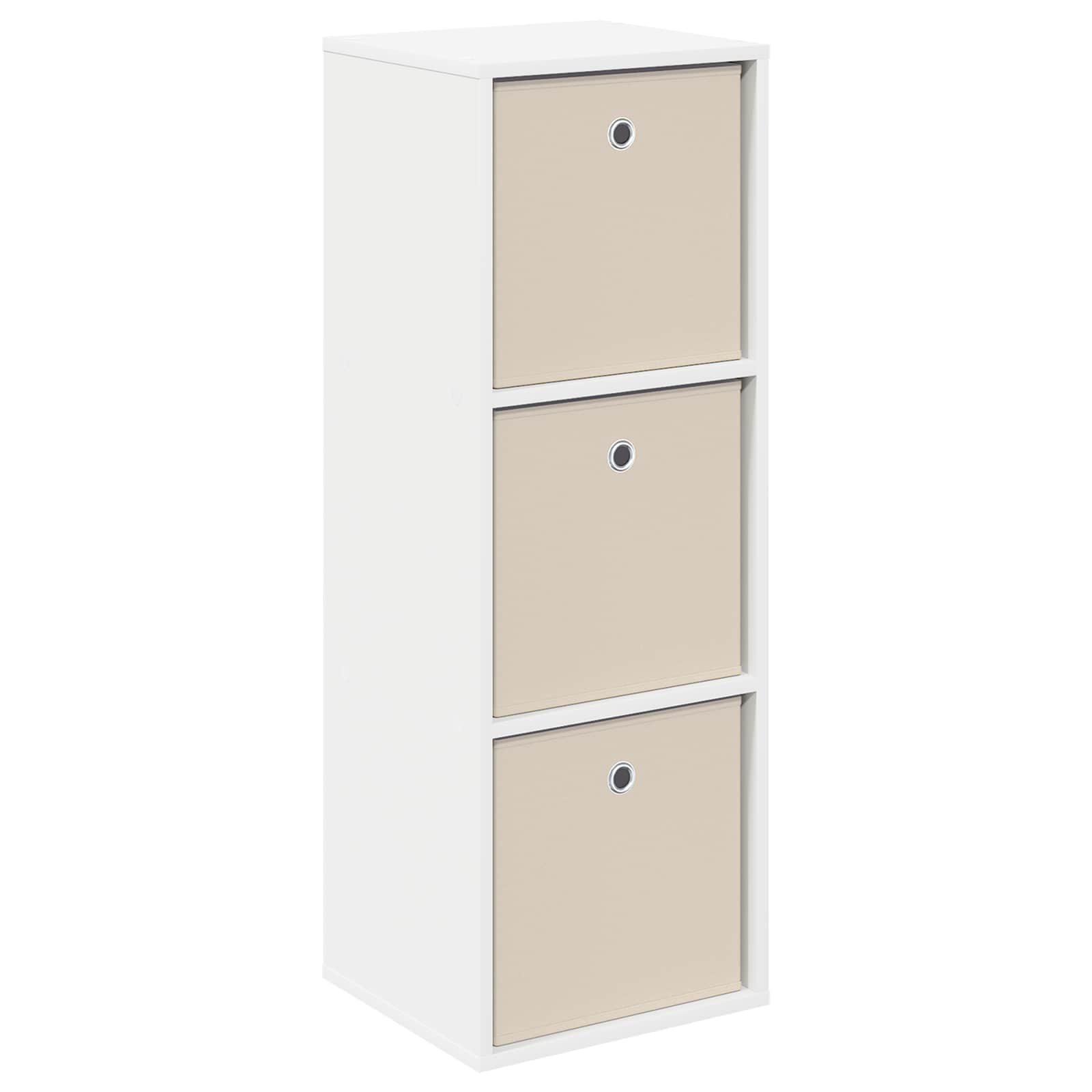 Sideboard mit Schubladen Weiß 35 x 32 x 99,5 cm