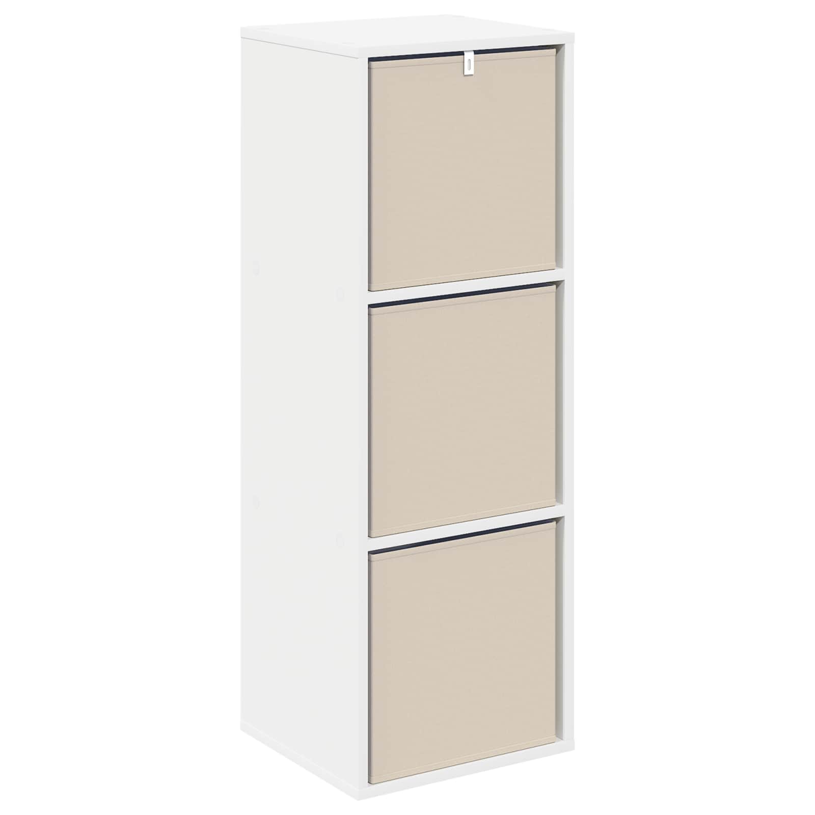 Sideboard mit Schubladen Weiß 35 x 32 x 99,5 cm