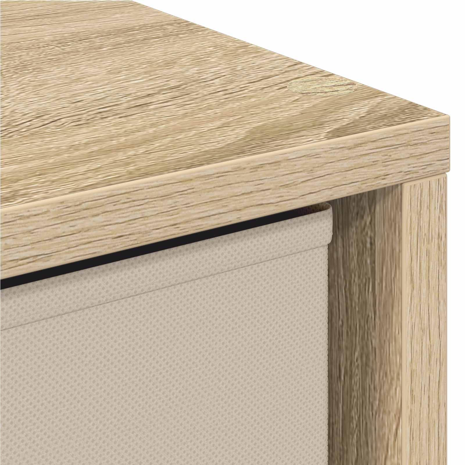 Sideboard mit Schubladen Sonoma-Eiche 35 x 32 x 99,5 cm
