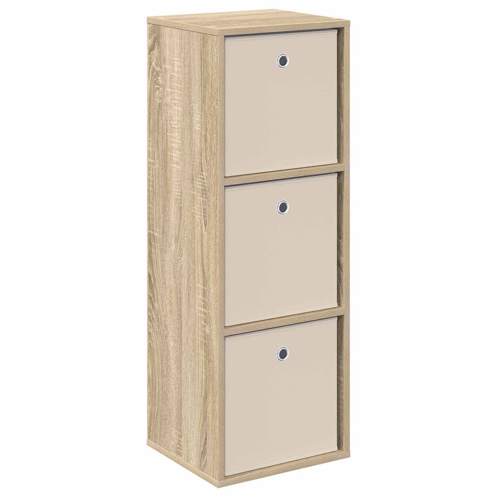 Sideboard mit Schubladen Sonoma-Eiche 35 x 32 x 99,5 cm