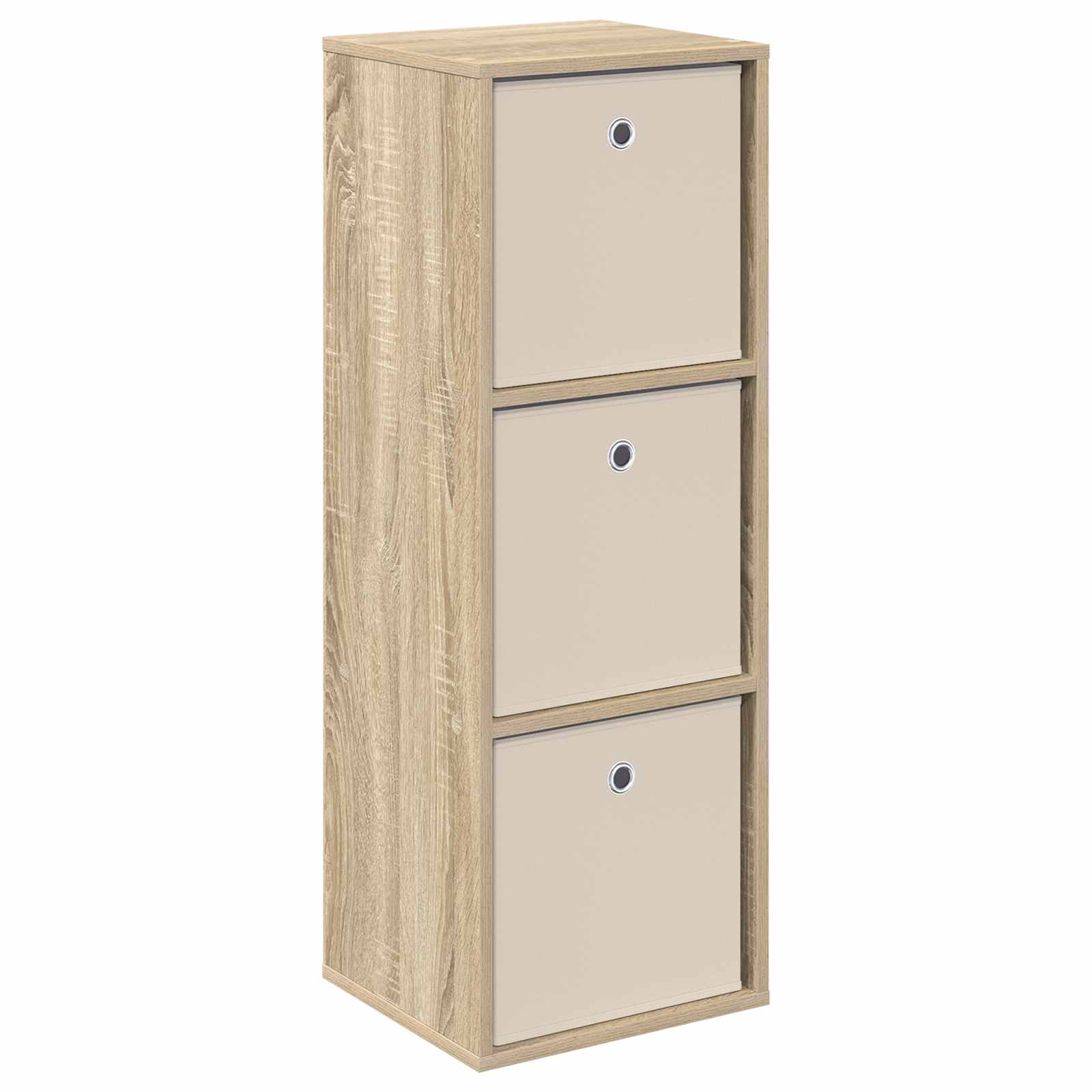 Sideboard mit Schubladen Sonoma-Eiche 35 x 32 x 99,5 cm