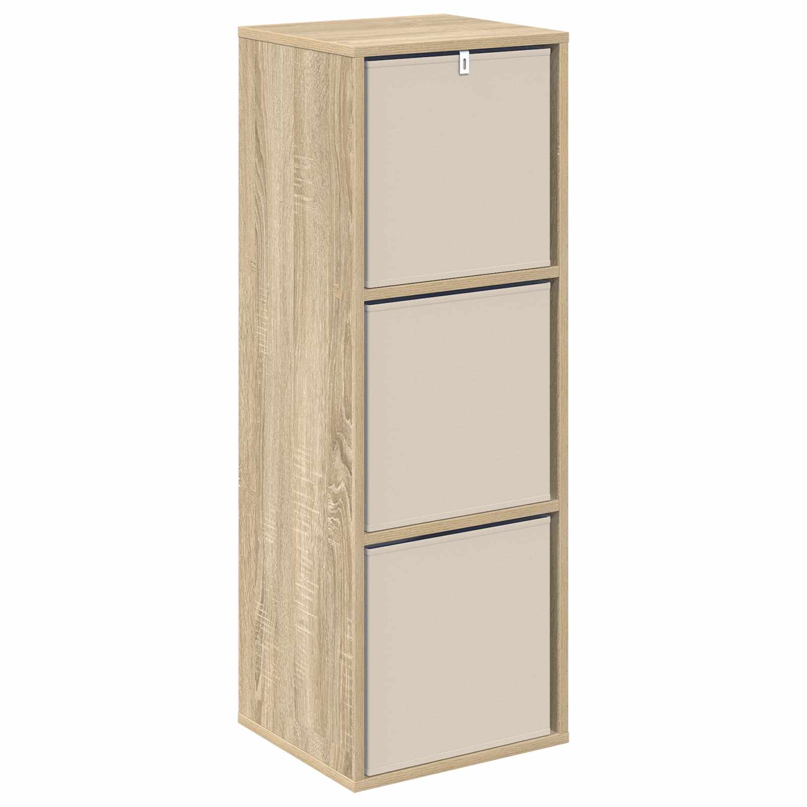 Sideboard mit Schubladen Sonoma-Eiche 35 x 32 x 99,5 cm