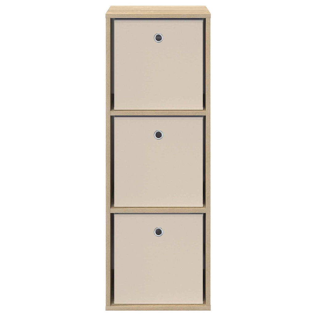 Sideboard mit Schubladen Sonoma-Eiche 35 x 32 x 99,5 cm