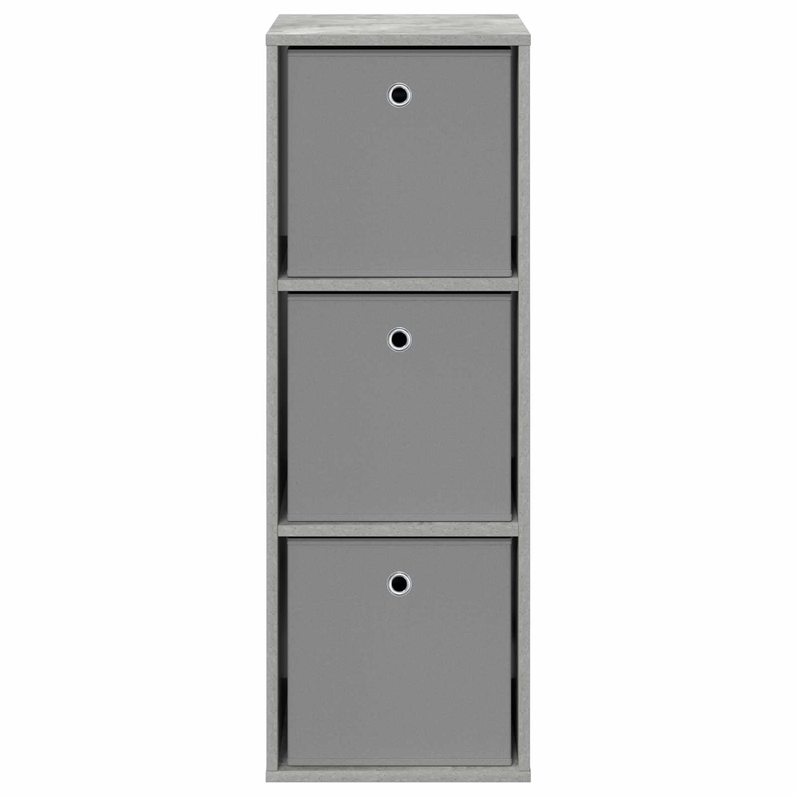 Sideboard mit Schubladen Beton Grau 35 x 32 x 99,5 cm