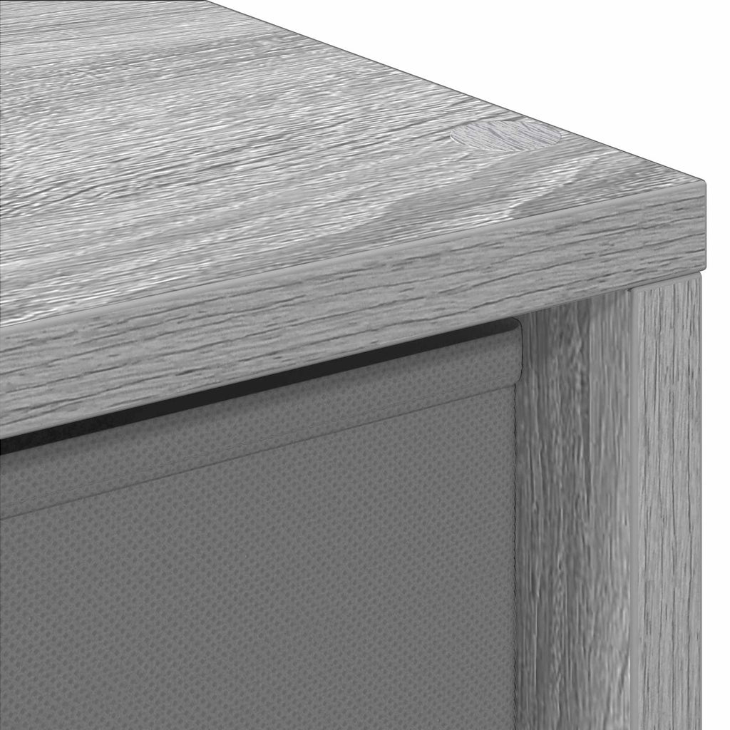 Sideboard mit Schubladen Graues Sonoma 35 x 32 x 99,5 cm