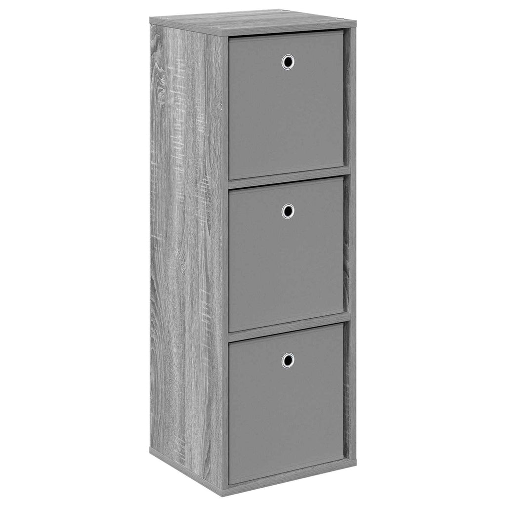 Sideboard mit Schubladen Graues Sonoma 35 x 32 x 99,5 cm