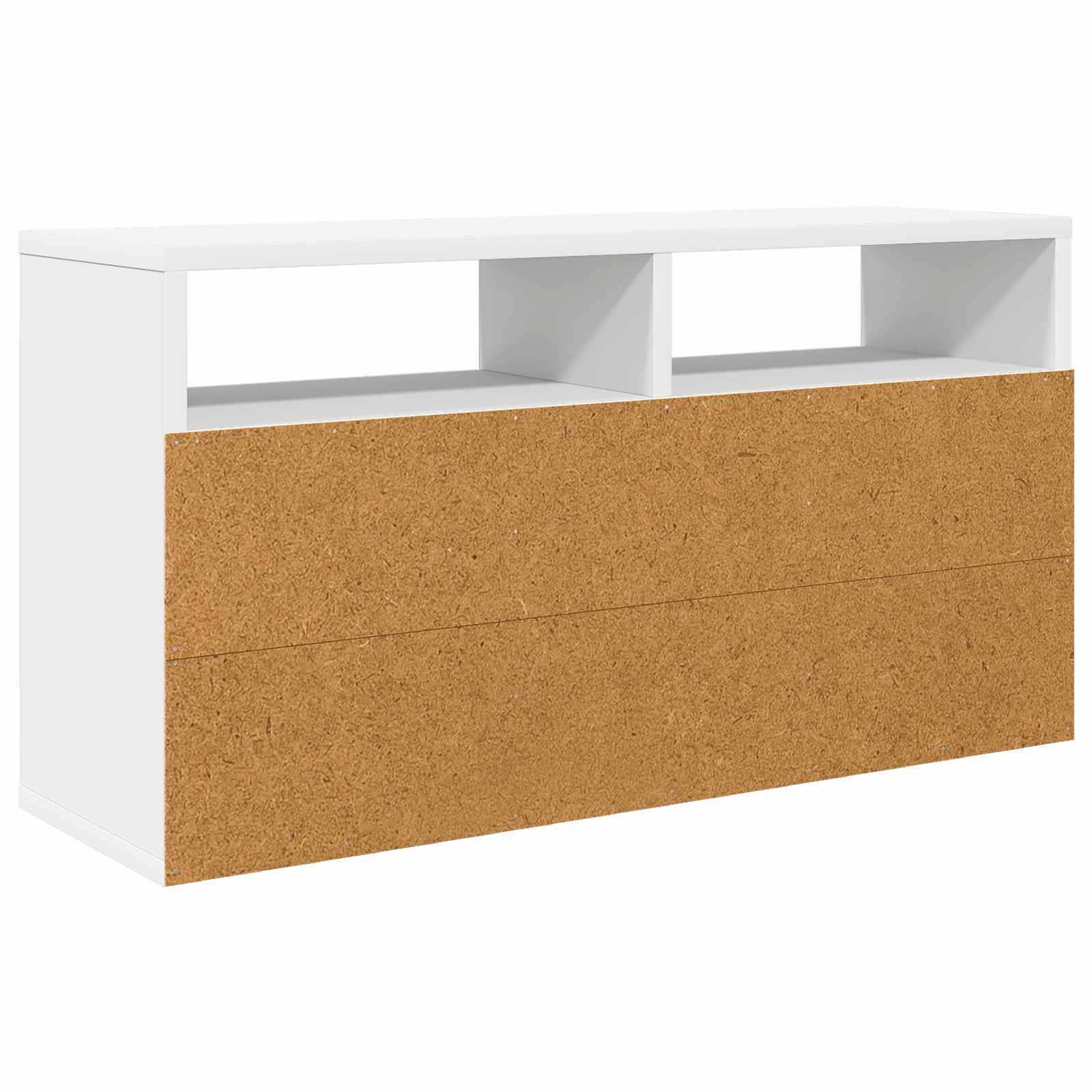 Lowboard mit Schubladen Weiß 72 x 22,5 x 38 cm