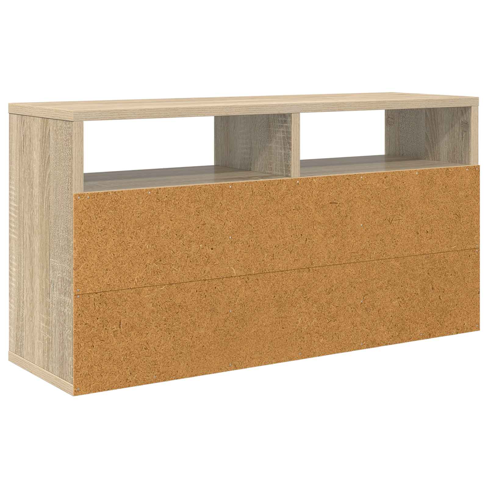 Lowboard mit Schubladen Sonoma-Eiche 72 x 22,5 x 38 cm