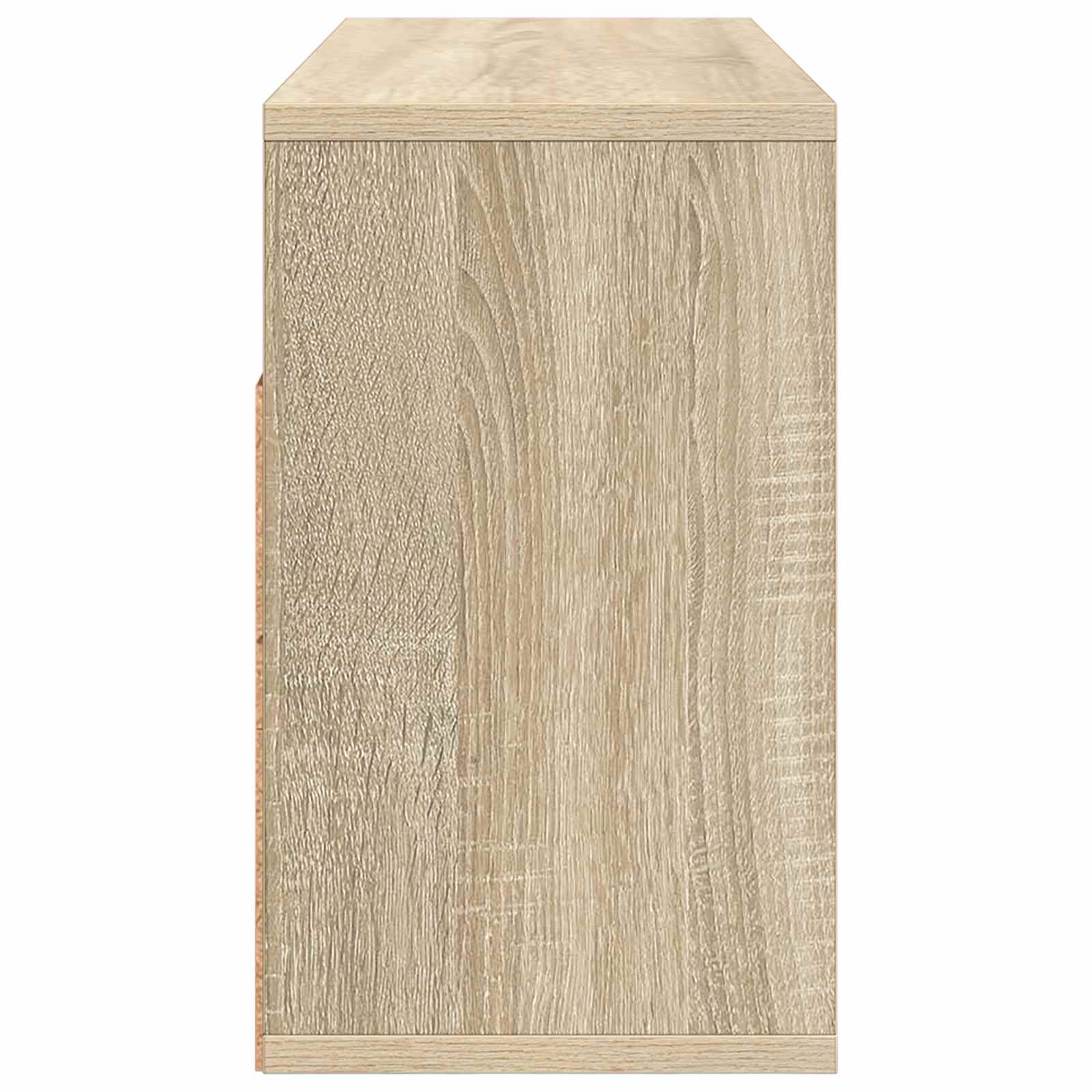 Lowboard mit Schubladen Sonoma-Eiche 72 x 22,5 x 38 cm