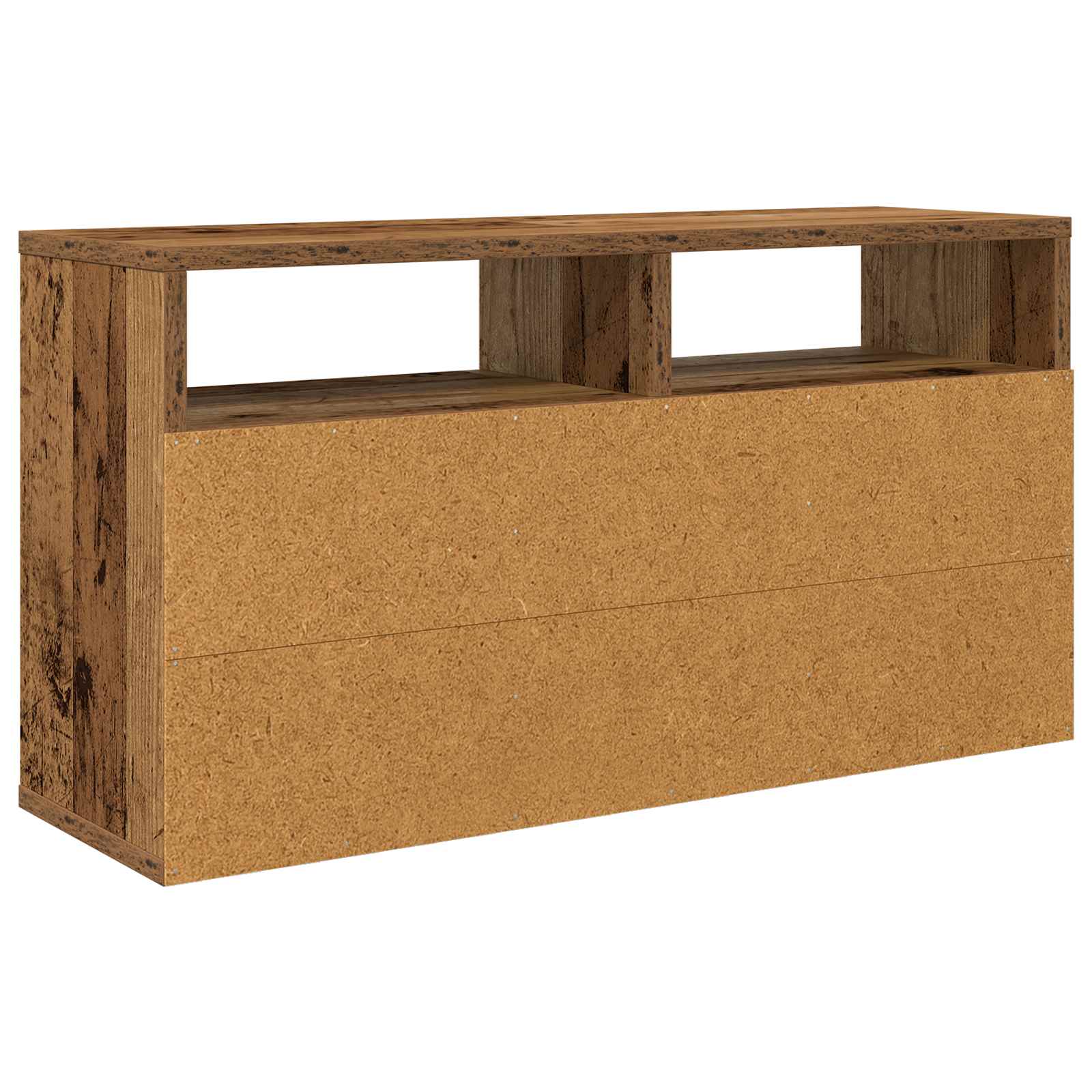 Lowboard mit Schubladen Altholz 72 x 22,5 x 38 cm