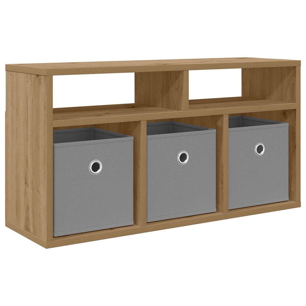 Lowboard mit Schubladen Artisan-Eiche 72 x 22,5 x 38 cm