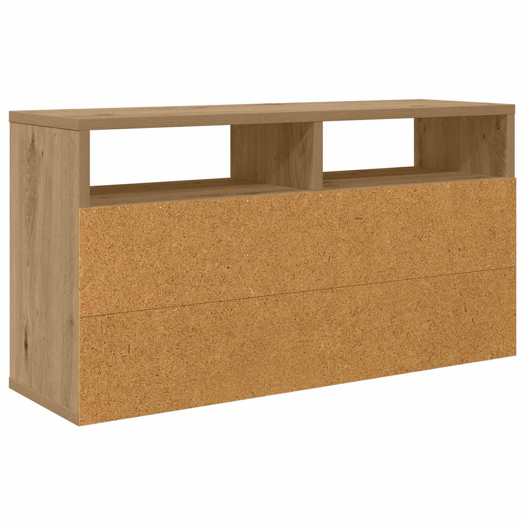 Lowboard mit Schubladen Artisan-Eiche 72 x 22,5 x 38 cm