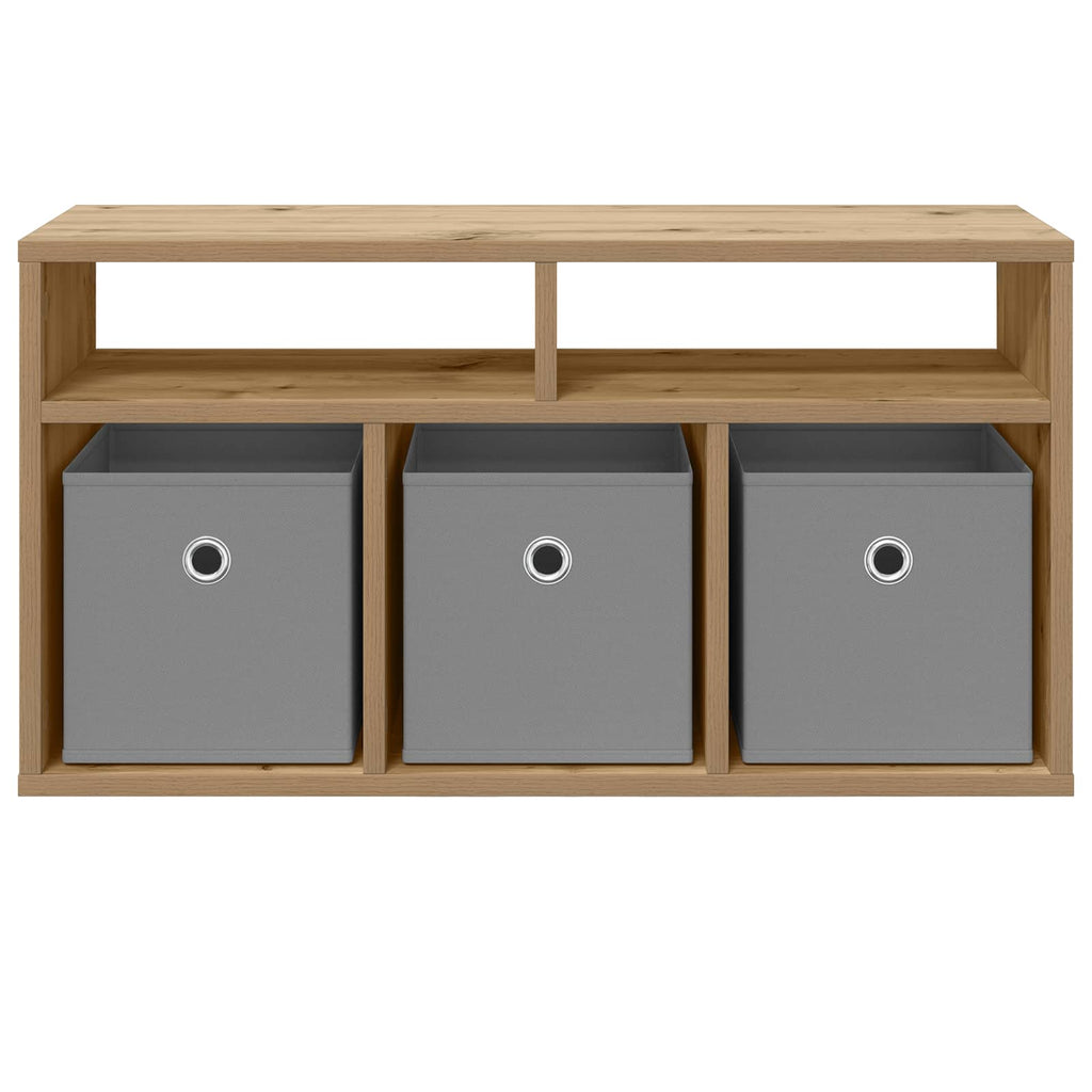 Lowboard mit Schubladen Artisan-Eiche 72 x 22,5 x 38 cm