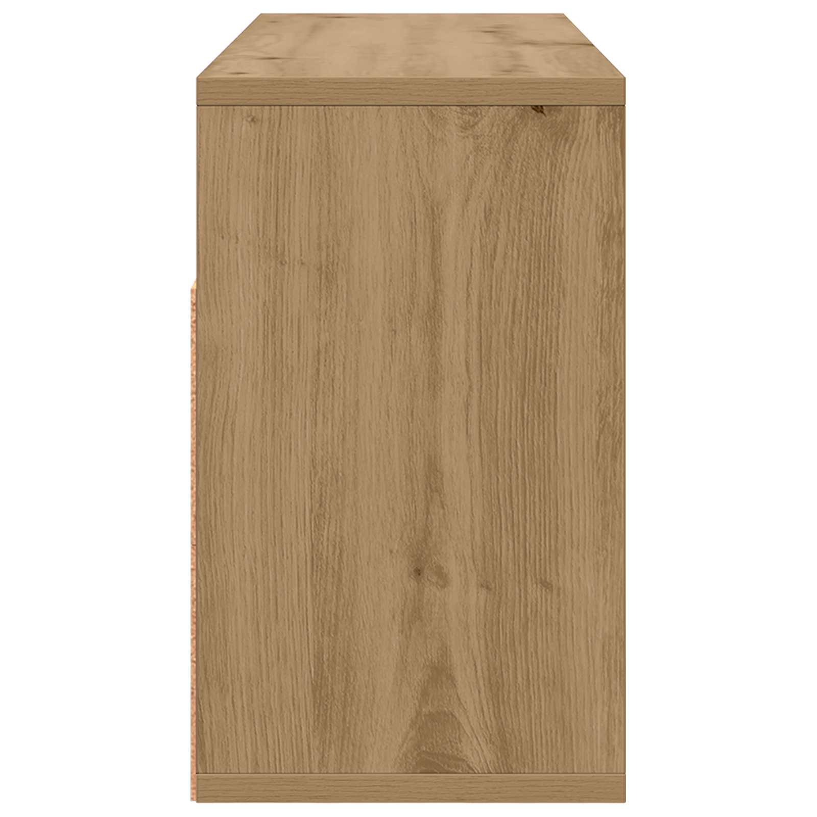 Lowboard mit Schubladen Artisan-Eiche 72 x 22,5 x 38 cm