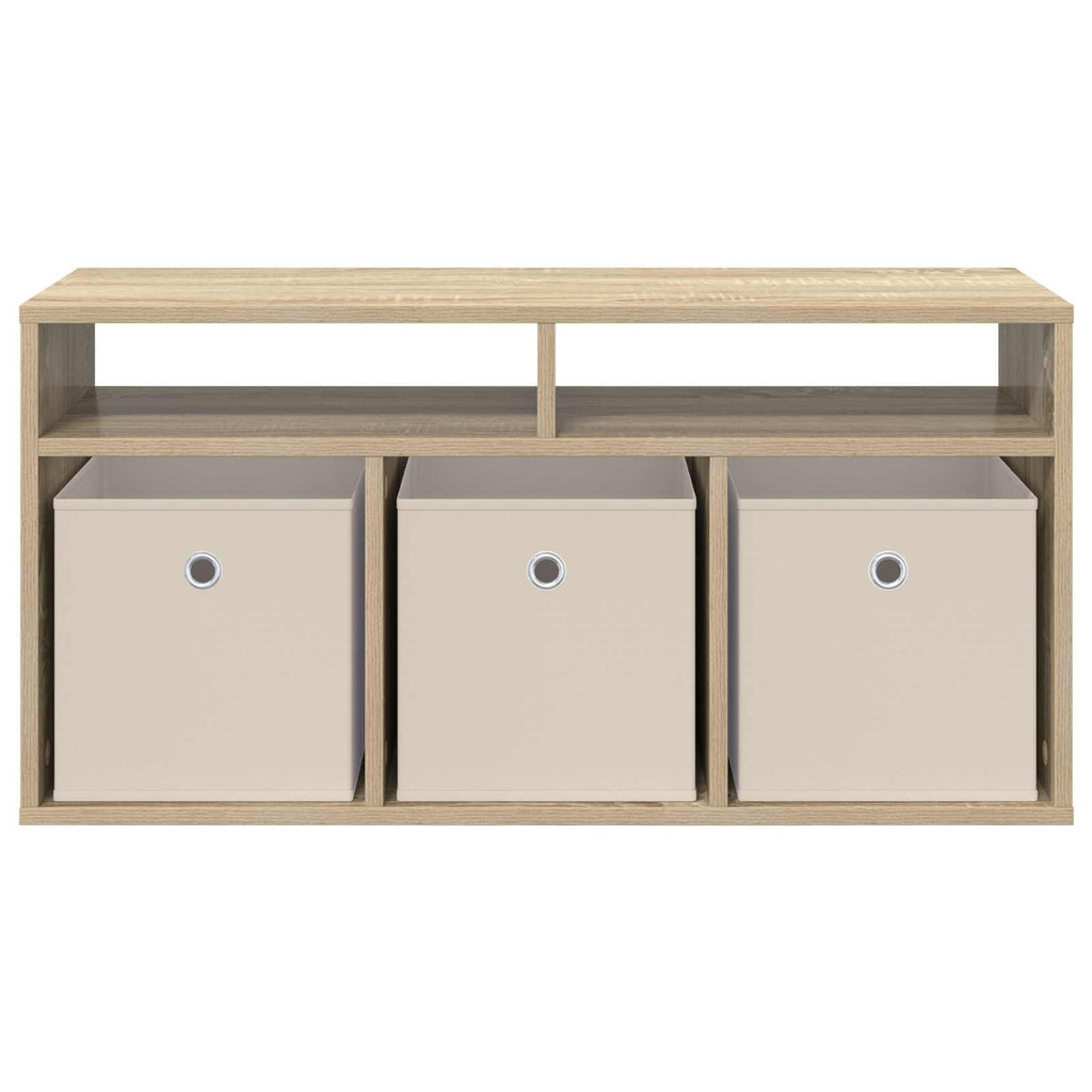 Lowboard mit Schubladen Sonoma-Eiche 87 x 27,5 x 43 cm