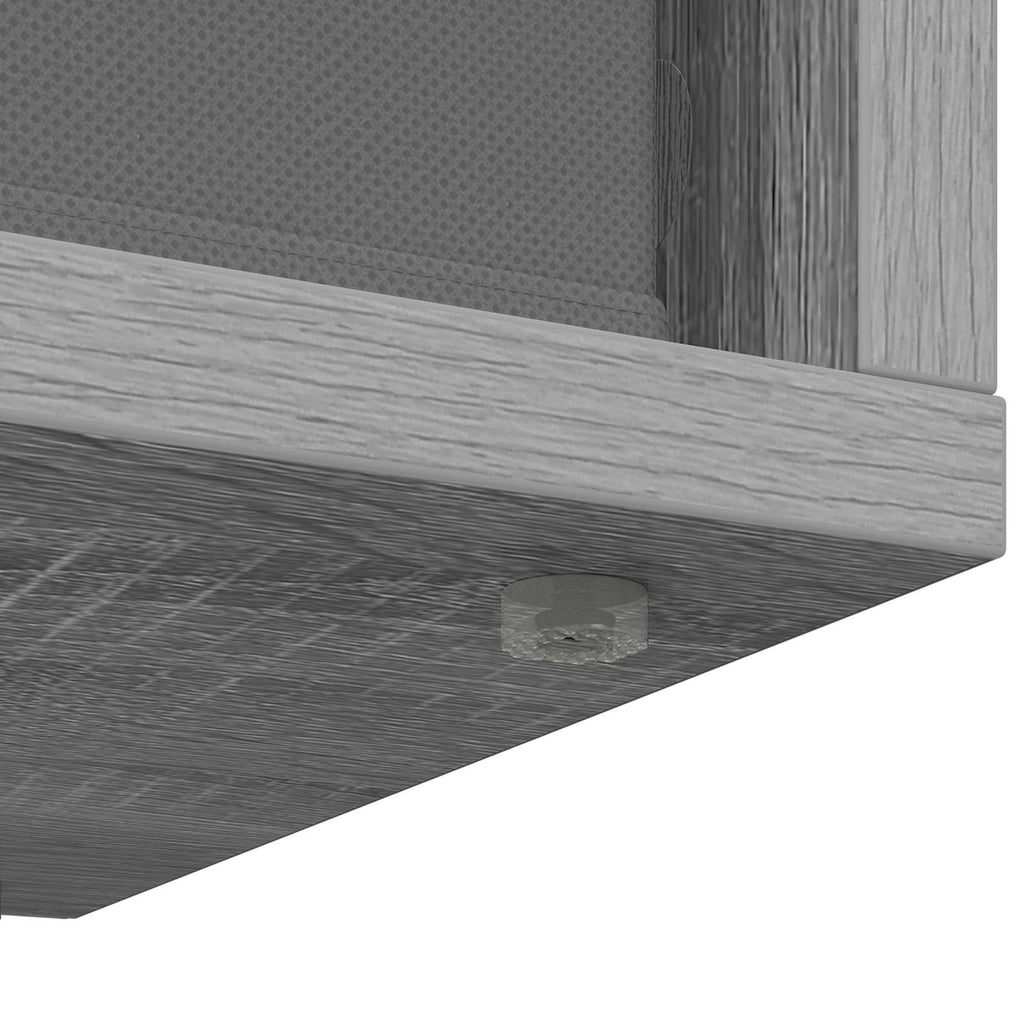 Lowboard mit Schubladen Graues Sonoma 87 x 27,5 x 43 cm