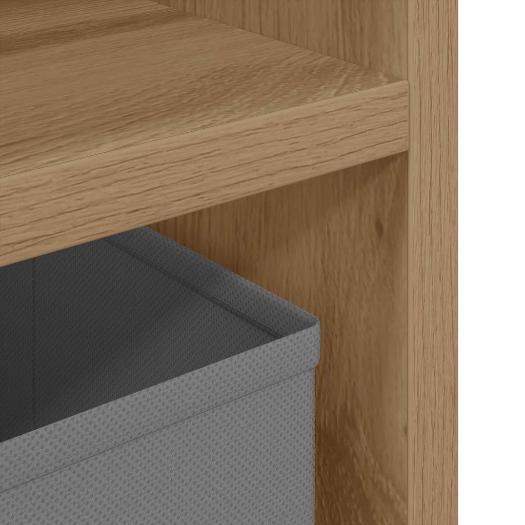 Lowboard mit Schubladen Artisan-Eiche 87 x 27,5 x 43 cm