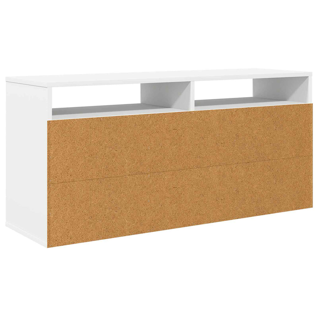 Lowboard mit Schubladen Weiß 102 x 32 x 48,5 cm