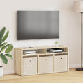 Lowboard mit Schubladen Sonoma-Eiche 102 x 32 x 48,5 cm