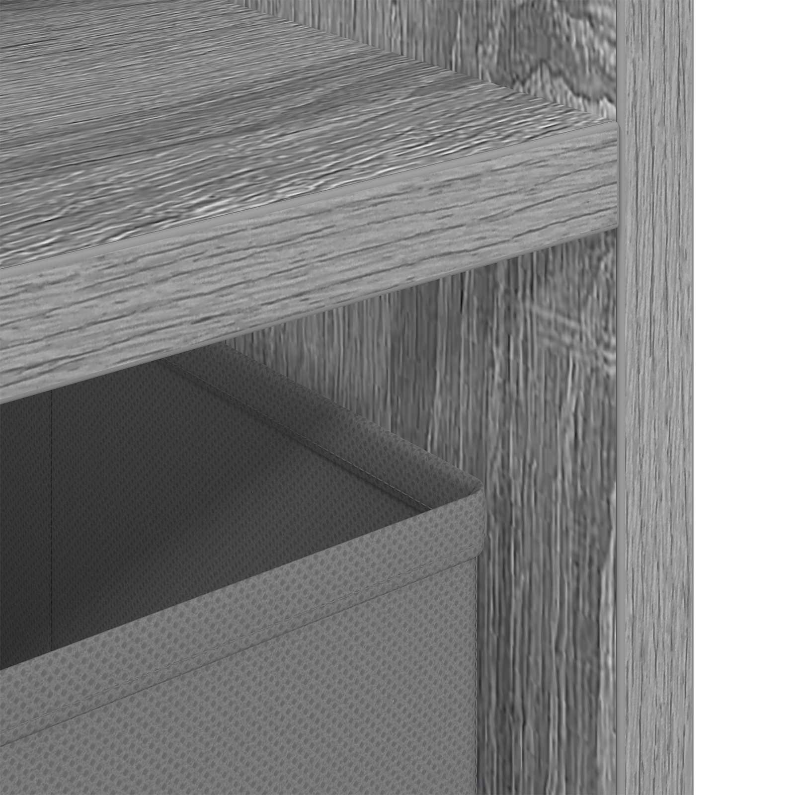 Lowboard mit Schubladen Graues Sonoma 102 x 32 x 48,5 cm
