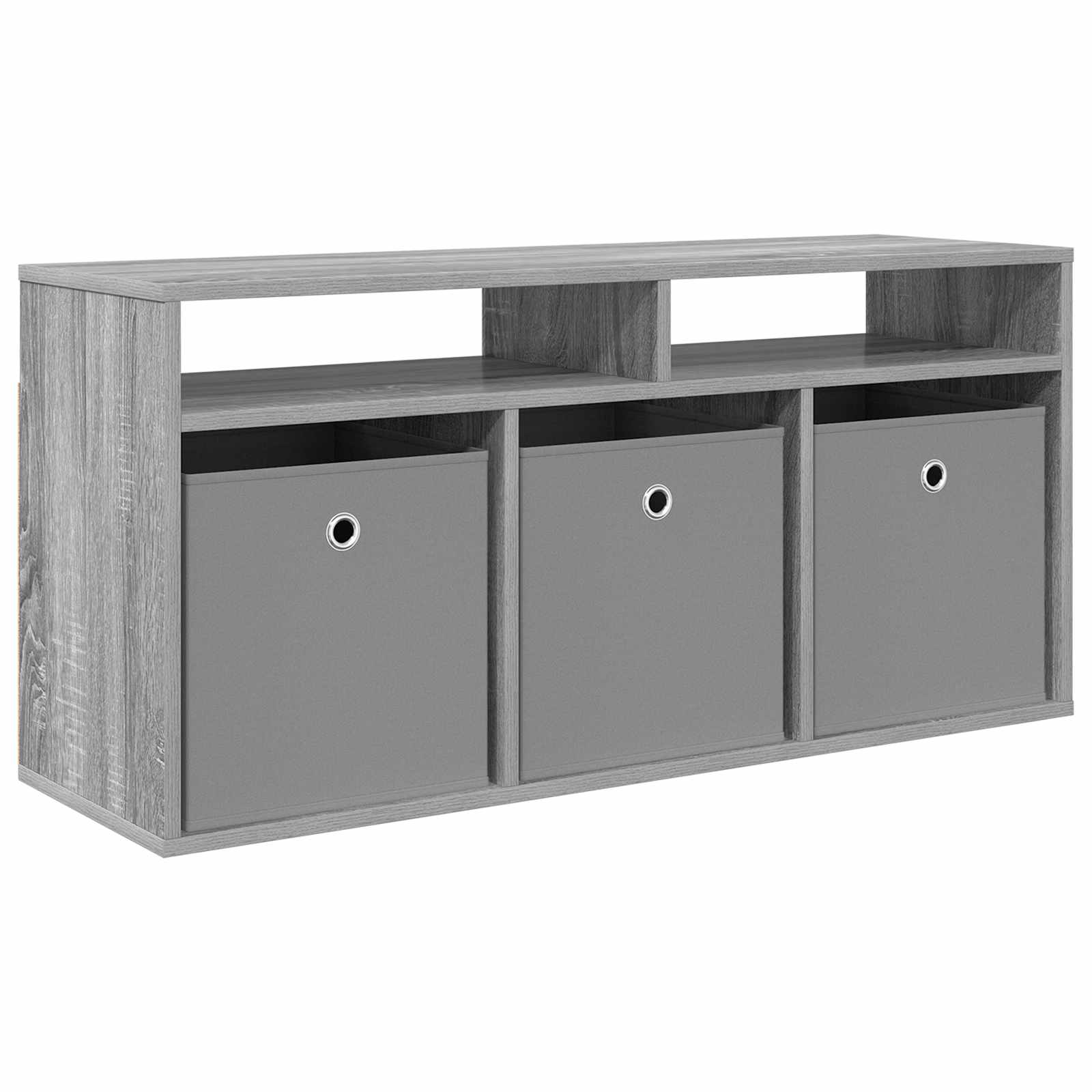 Lowboard mit Schubladen Graues Sonoma 102 x 32 x 48,5 cm