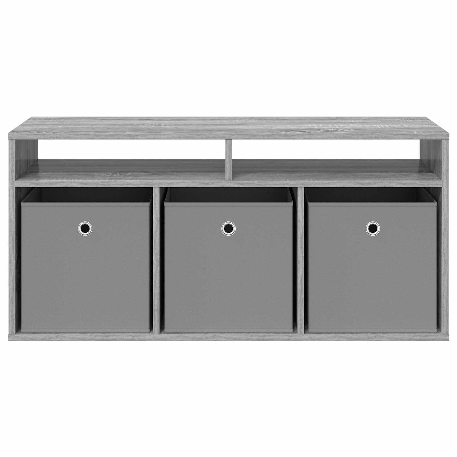 Lowboard mit Schubladen Graues Sonoma 102 x 32 x 48,5 cm