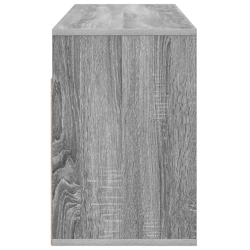 Lowboard mit Schubladen Graues Sonoma 102 x 32 x 48,5 cm