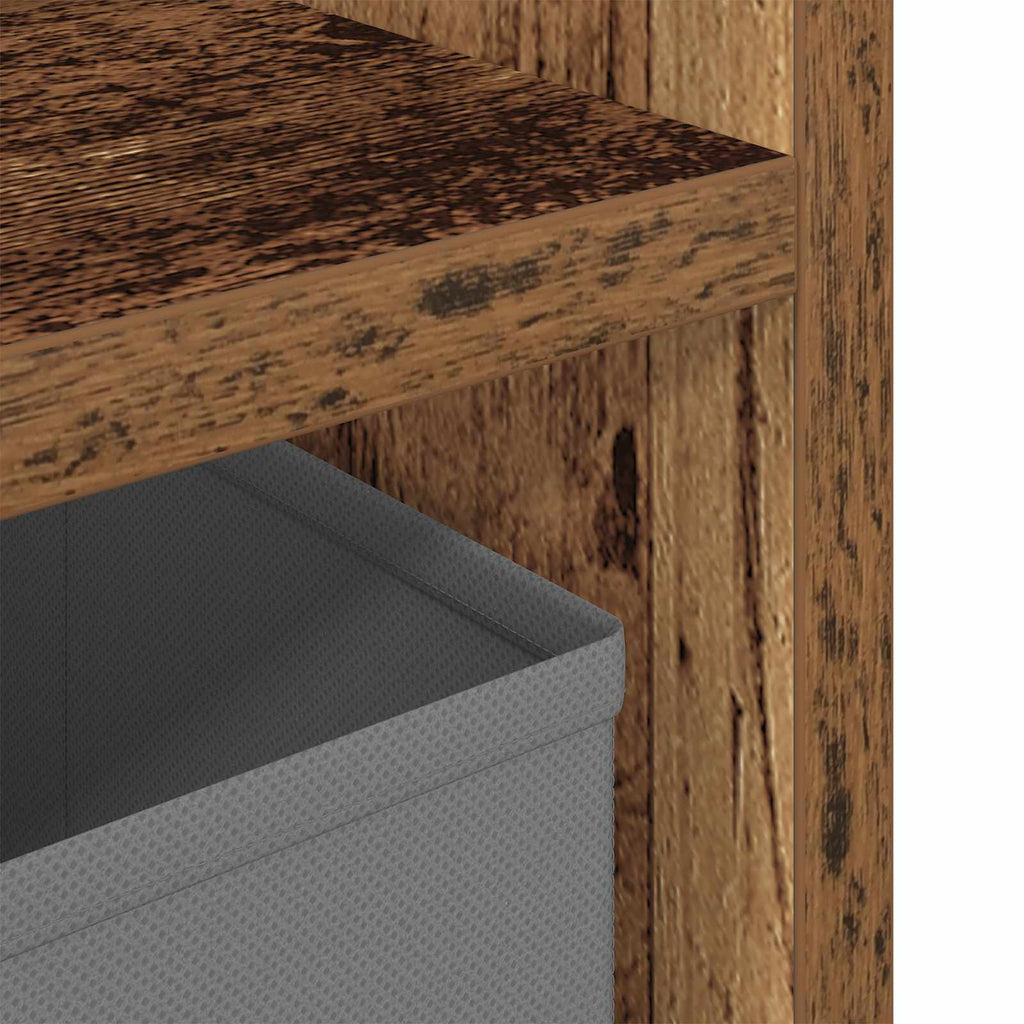 Lowboard mit Schubladen Altholz 102 x 32 x 48,5 cm