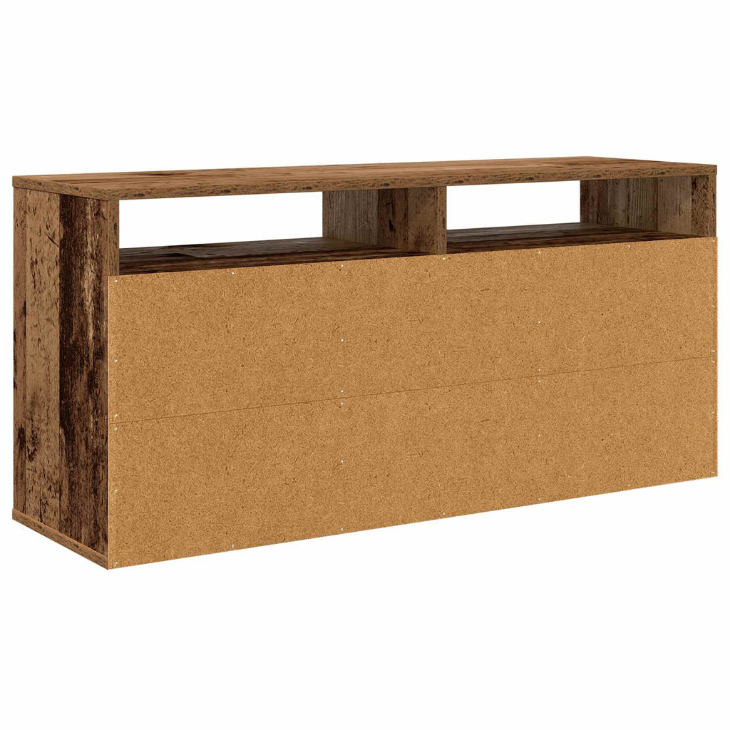 Lowboard mit Schubladen Altholz 102 x 32 x 48,5 cm
