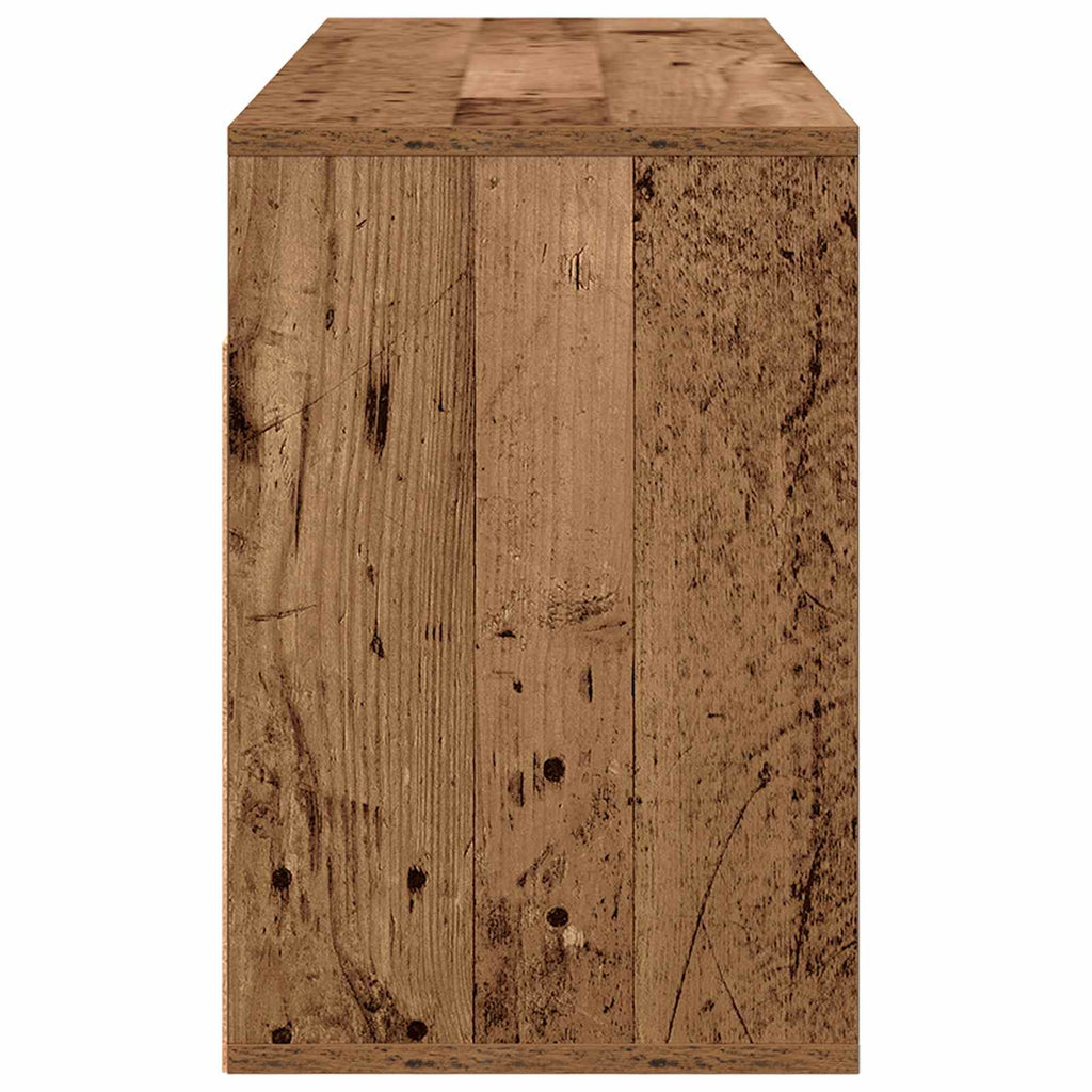 Lowboard mit Schubladen Altholz 102 x 32 x 48,5 cm