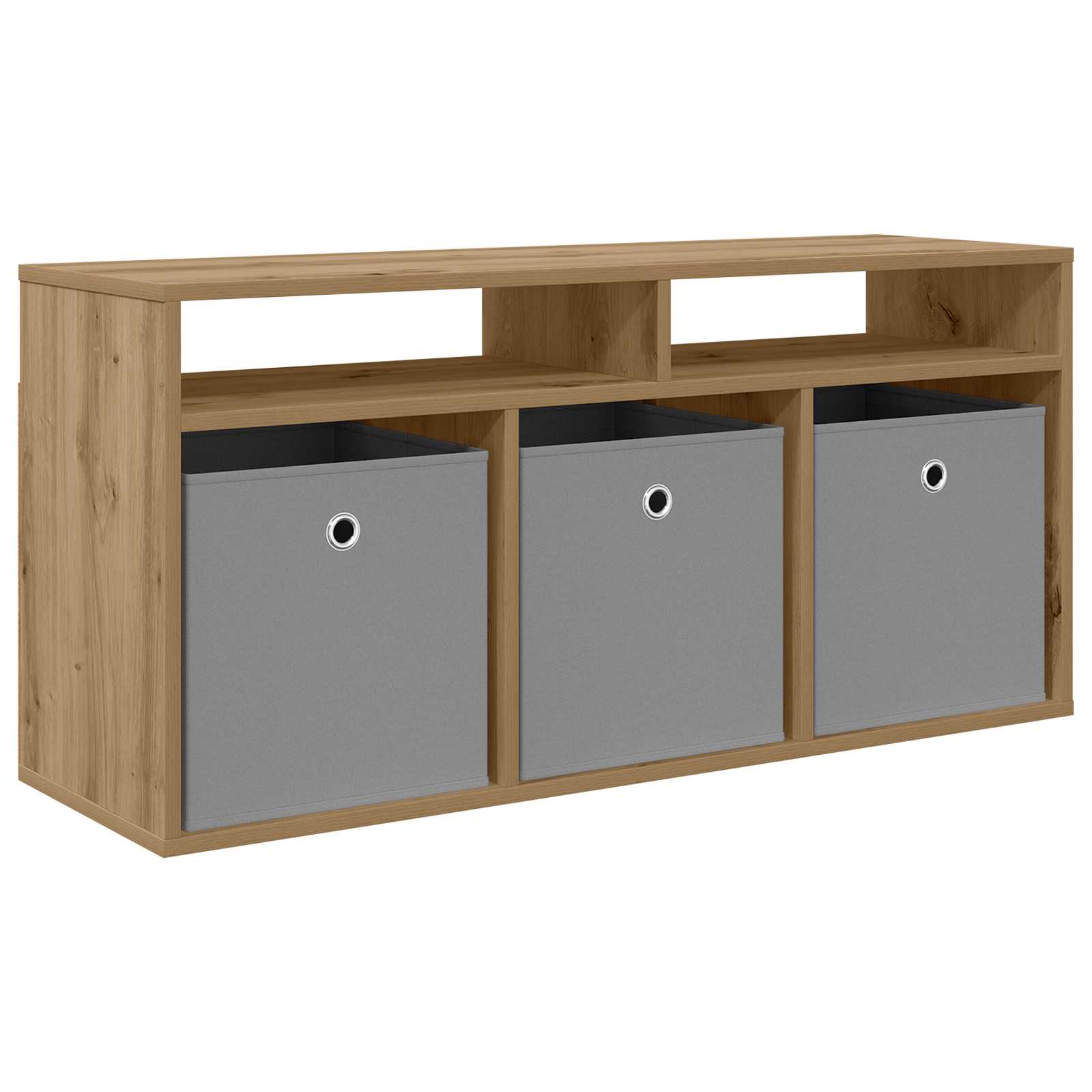 Lowboard mit Schubladen Artisan-Eiche 102 x 32 x 48,5 cm
