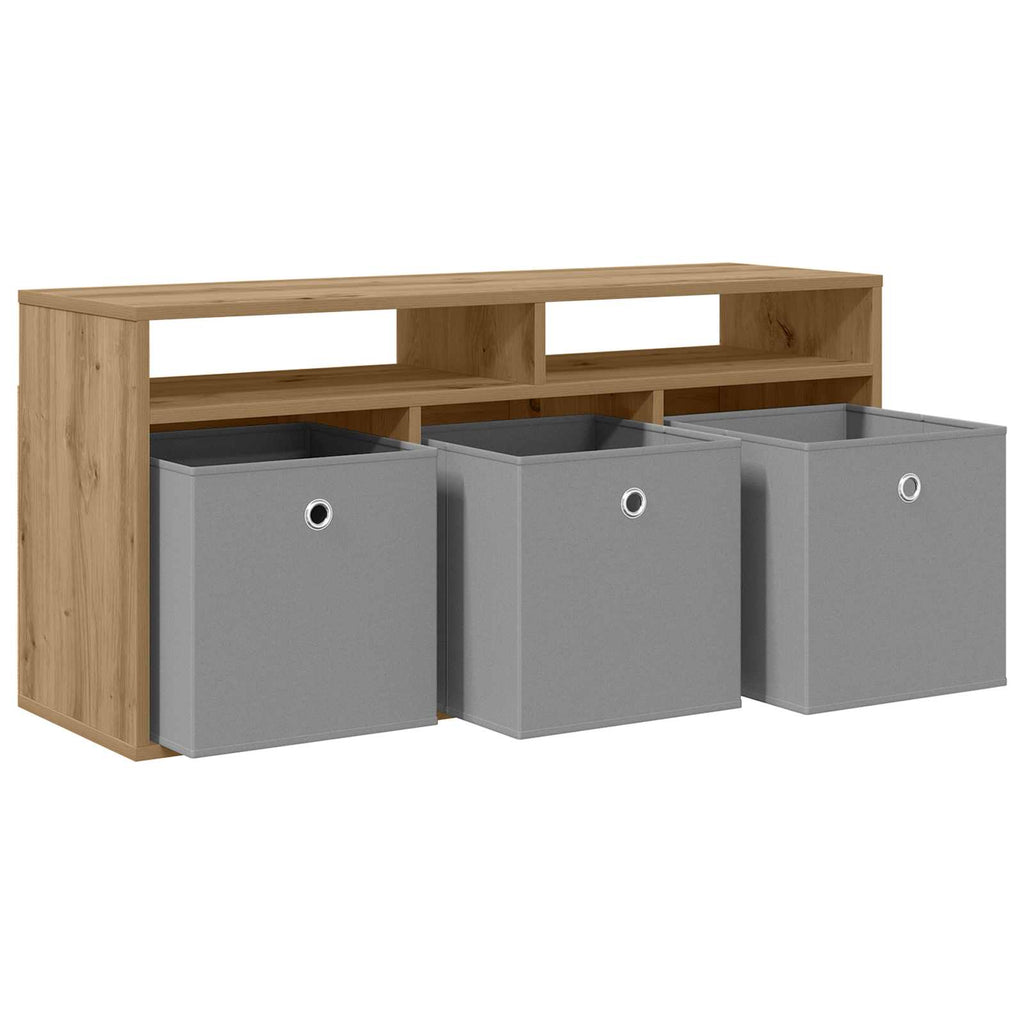 Lowboard mit Schubladen Artisan-Eiche 102 x 32 x 48,5 cm