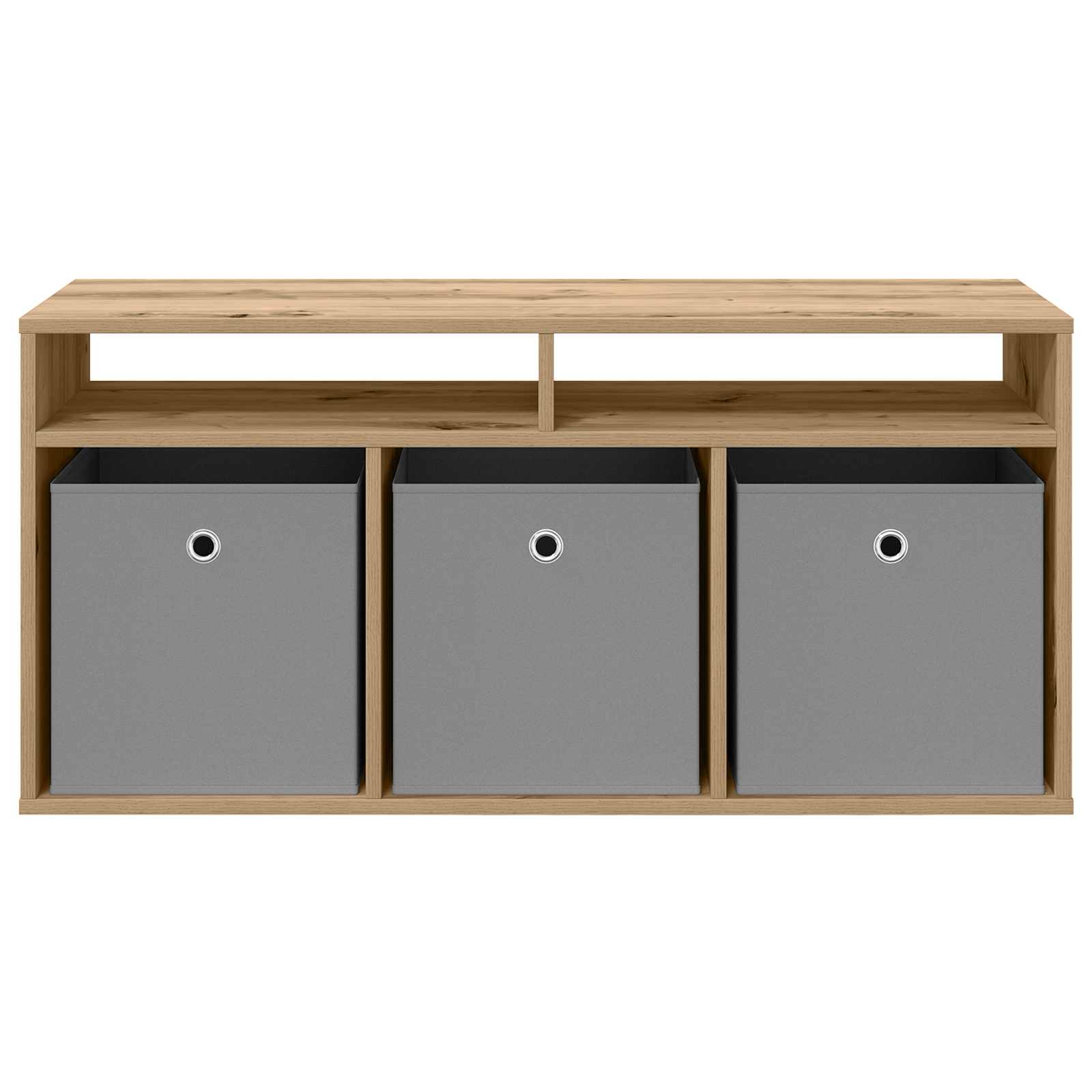 Lowboard mit Schubladen Artisan-Eiche 102 x 32 x 48,5 cm