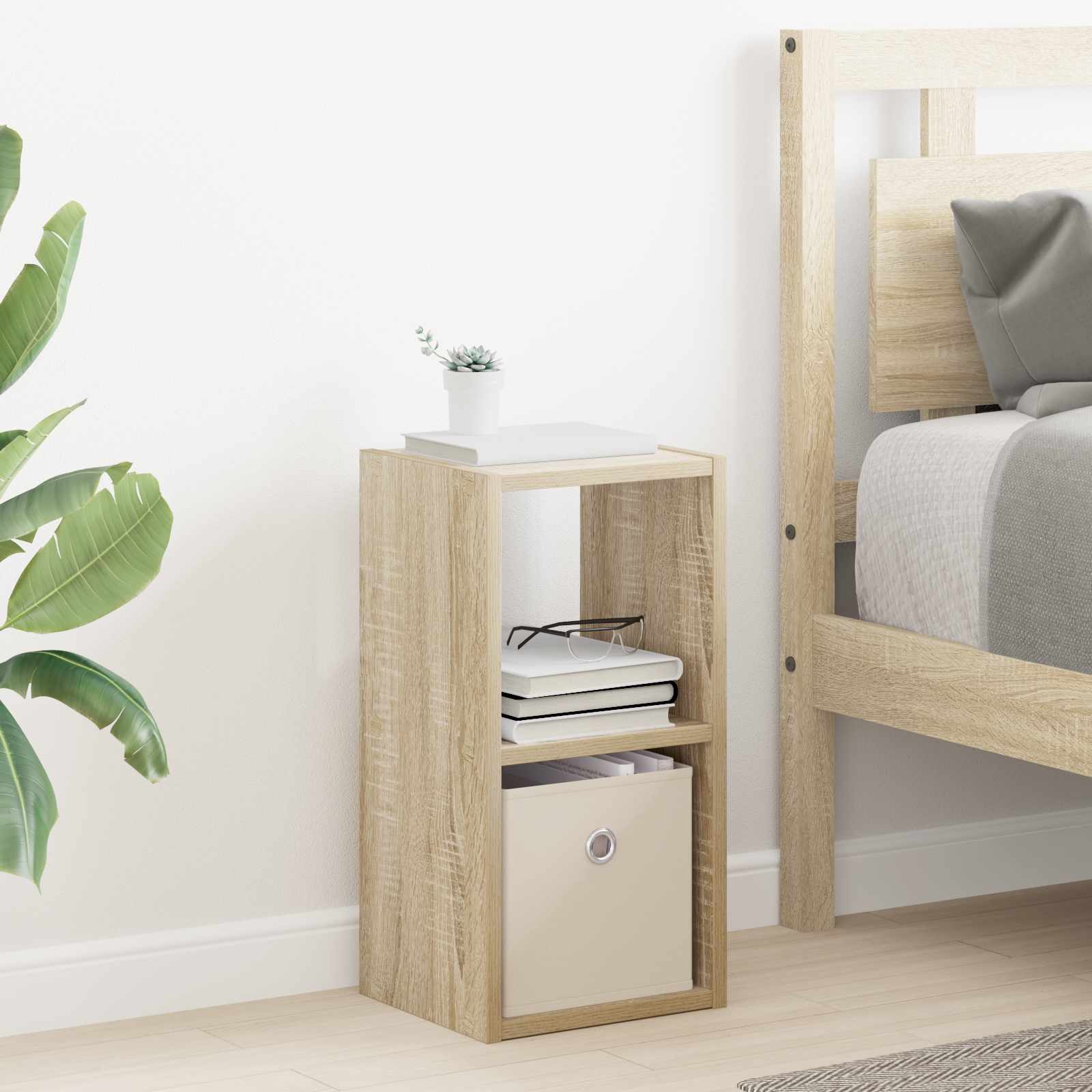 Nachttisch Sonoma-Eiche 25,5 x 22 x 49,5 cm Holzwerkstoff