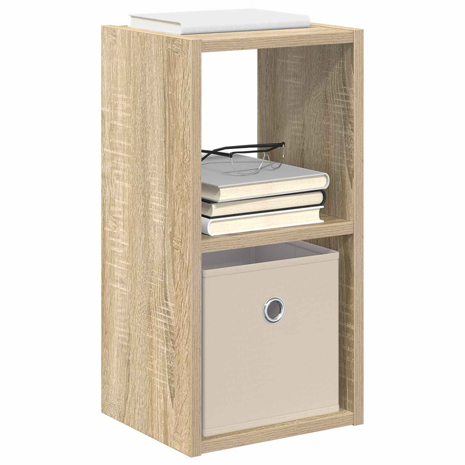 Nachttisch 2 pcs Sonoma-Eiche 25,5 x 22 x 49,5 cm Holzwerkstoff