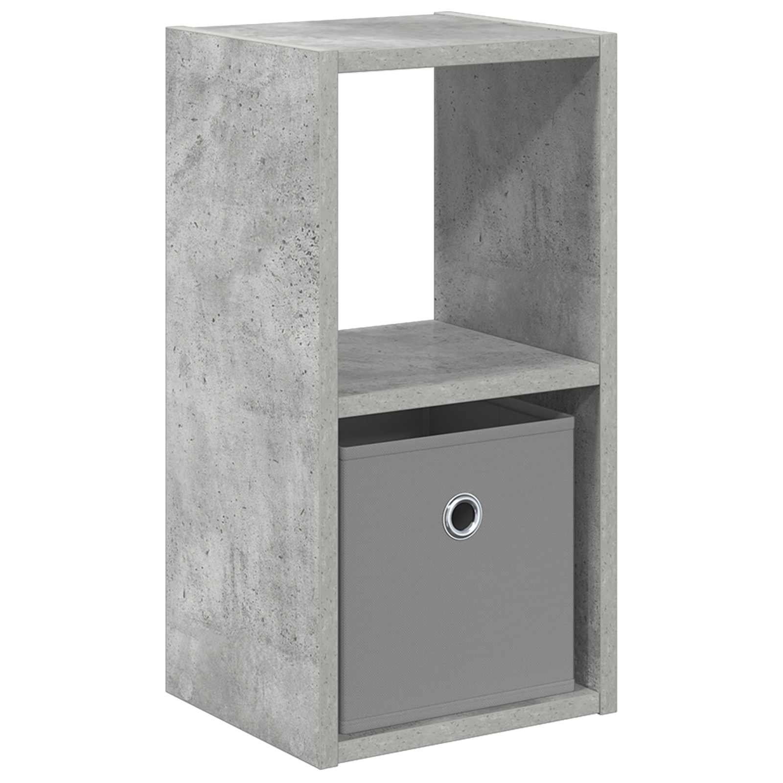 Nachttisch Beton Grau 25,5 x 22 x 49,5 cm Holzwerkstoff