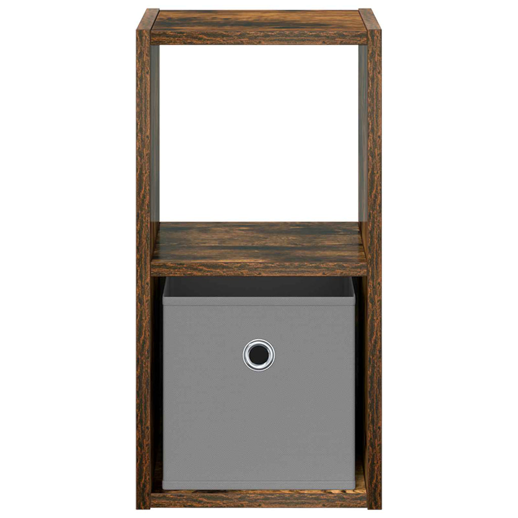 Nachttisch 2 pcs Geräucherte Eiche 25,5 x 22 x 49,5 cm