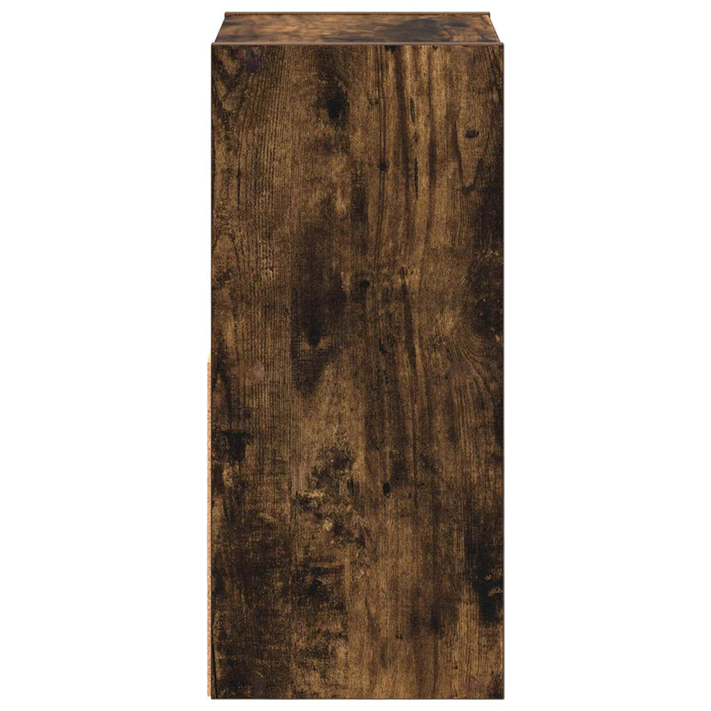 Nachttisch 2 pcs Geräucherte Eiche 25,5 x 22 x 49,5 cm