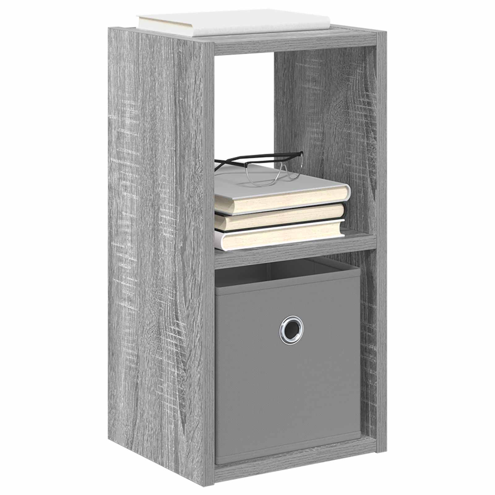 Nachttisch 2 pcs Graues Sonoma 25,5 x 22 x 49,5 cm