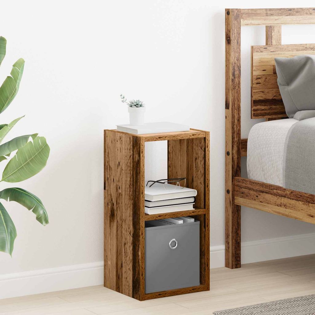 Nachttisch Altholz 25,5 x 22 x 49,5 cm Holzwerkstoff