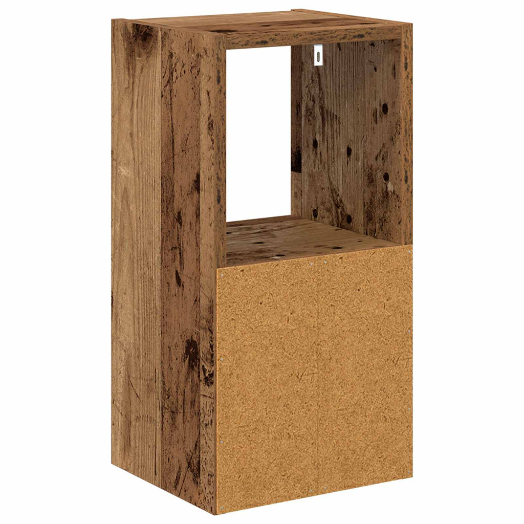 Nachttisch Altholz 25,5 x 22 x 49,5 cm Holzwerkstoff