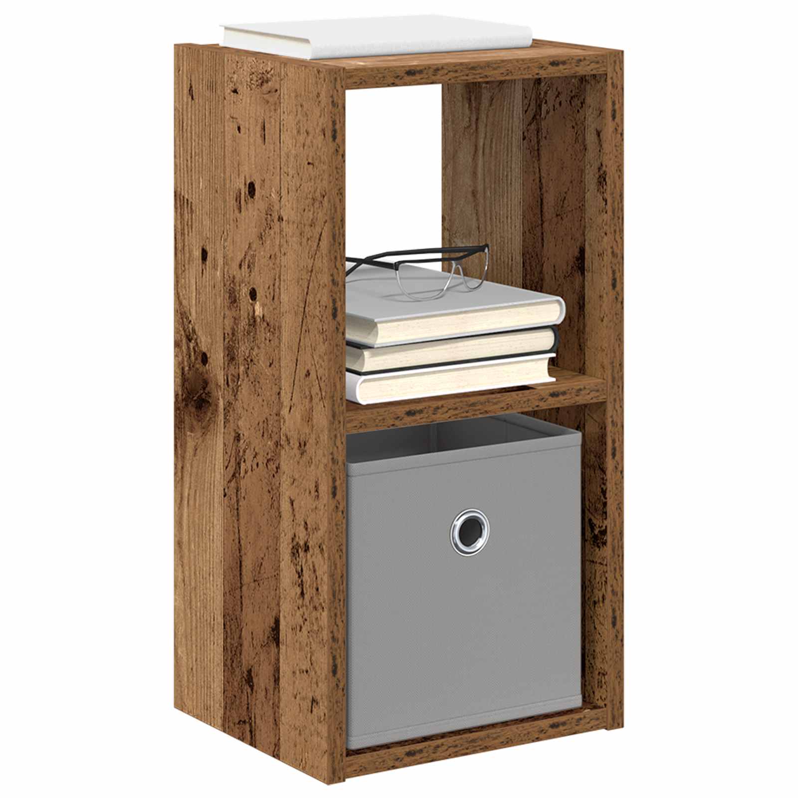 Nachttisch Altholz 25,5 x 22 x 49,5 cm Holzwerkstoff