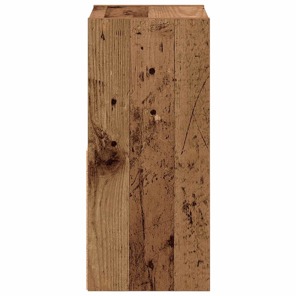 Nachttisch Altholz 25,5 x 22 x 49,5 cm Holzwerkstoff