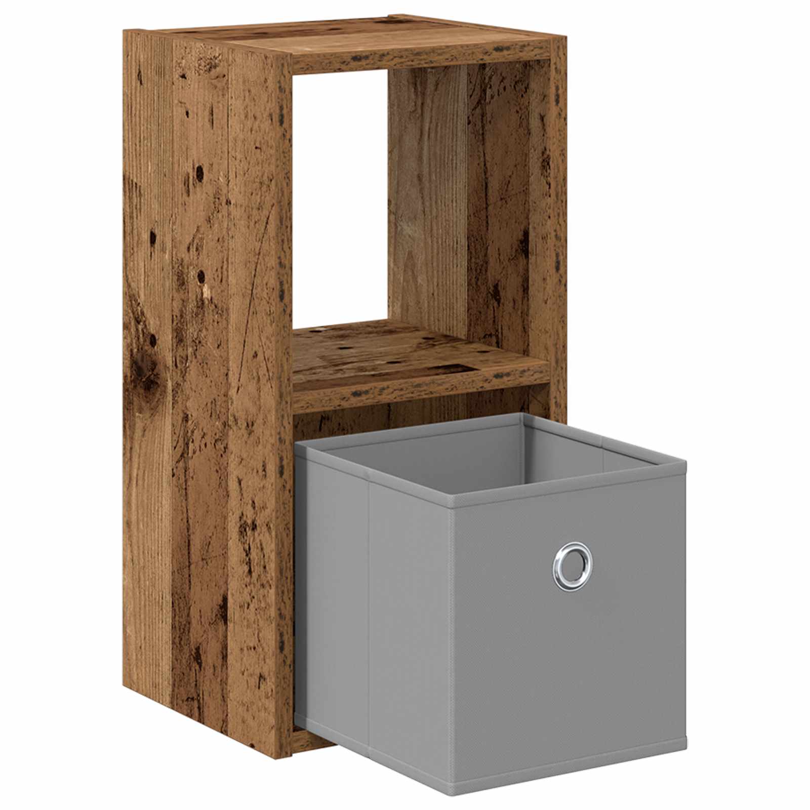 Nachttisch 2 pcs Altholz 25,5 x 22 x 49,5 cm Holzwerkstoff