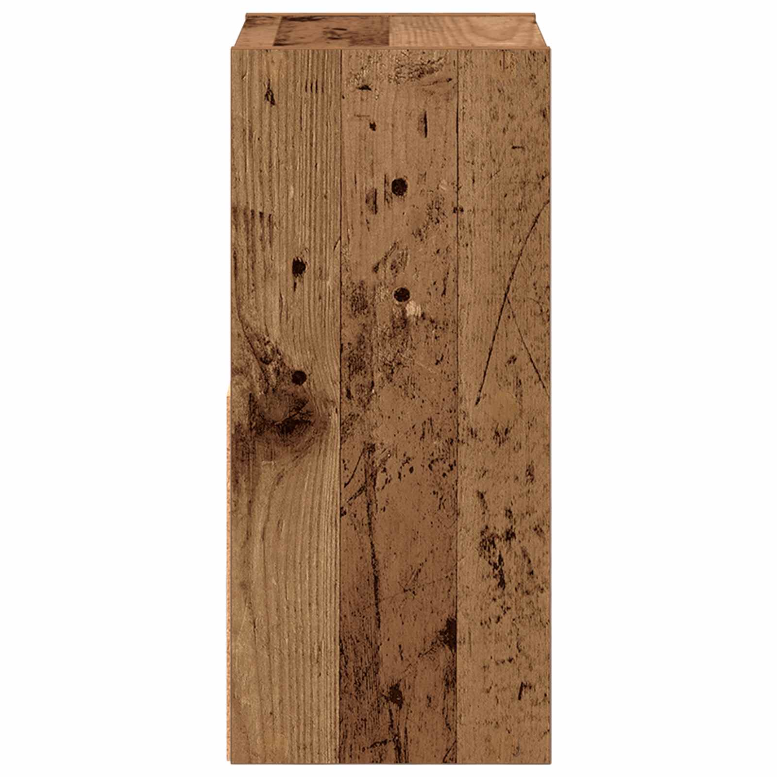 Nachttisch 2 pcs Altholz 25,5 x 22 x 49,5 cm Holzwerkstoff