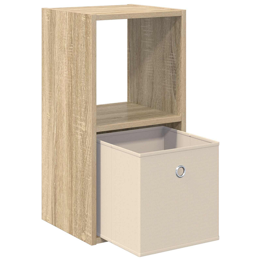 Nachttisch 2 pcs Sonoma-Eiche 30,5 x 27 x 59,5 cm Holzwerkstoff