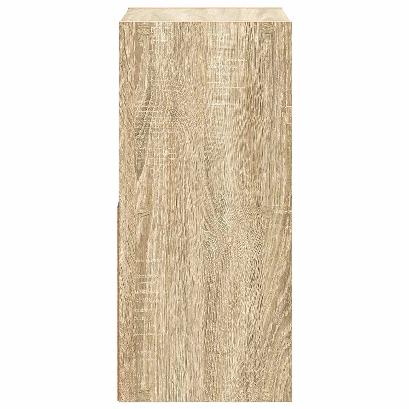 Nachttisch 2 pcs Sonoma-Eiche 30,5 x 27 x 59,5 cm Holzwerkstoff