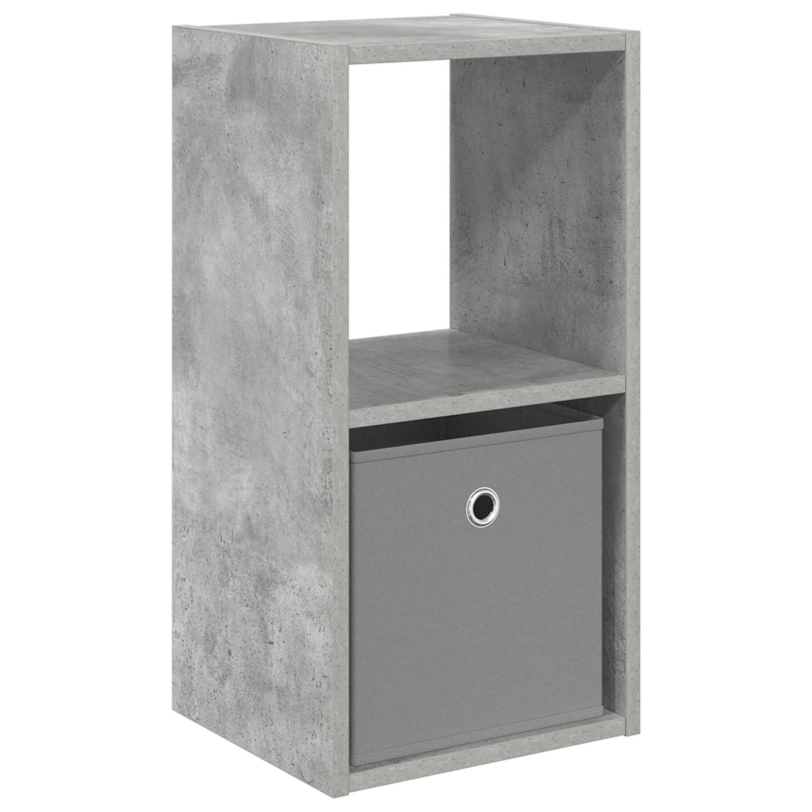 Nachttisch Beton Grau 30,5 x 27 x 59,5 cm Holzwerkstoff
